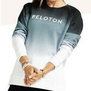 NWT Peloton Ombré Classic Crew Sweatshirt